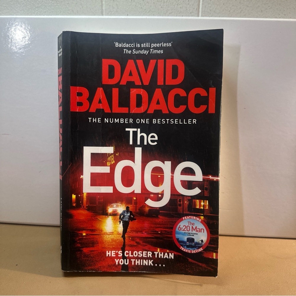 'The Edge' Book - Black and Red Cover